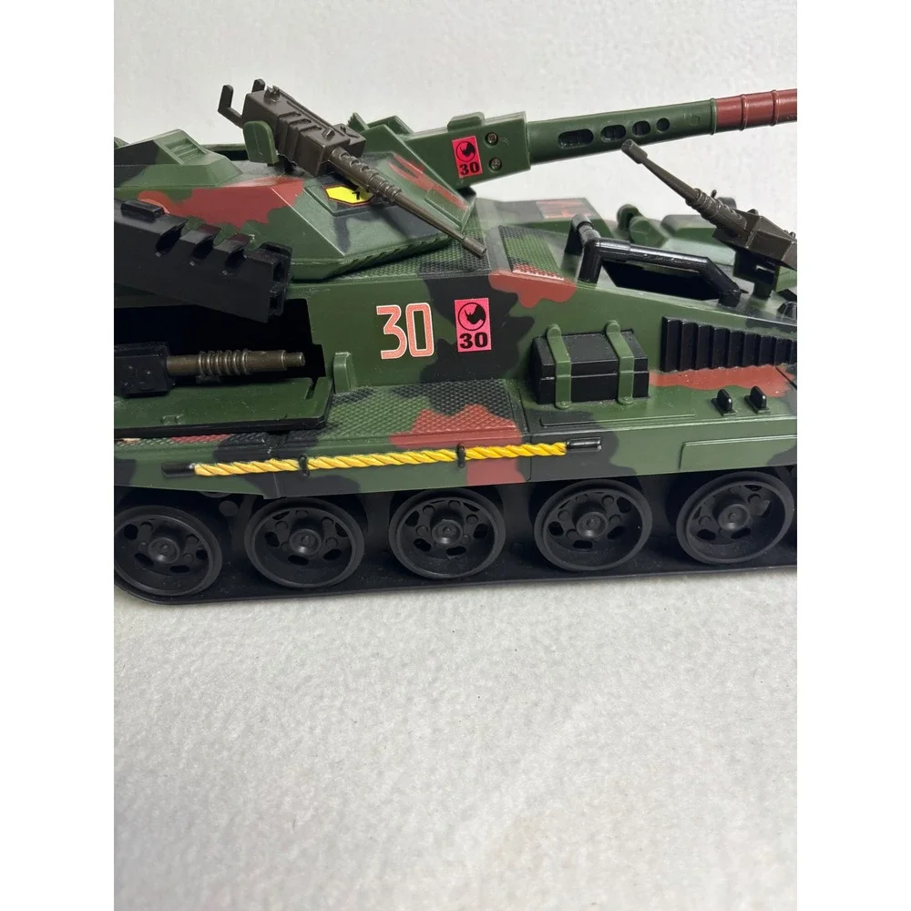Military Camo Large Green Woodland Camouflage Combat Toy Tank